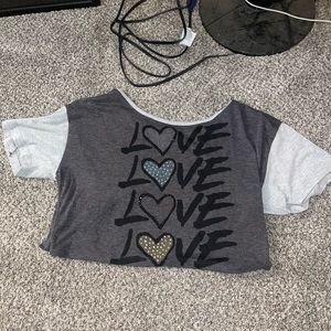 Womens Cropped Shirt